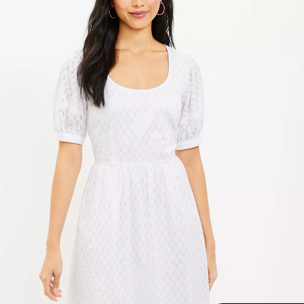 LOFT Cotton Dress